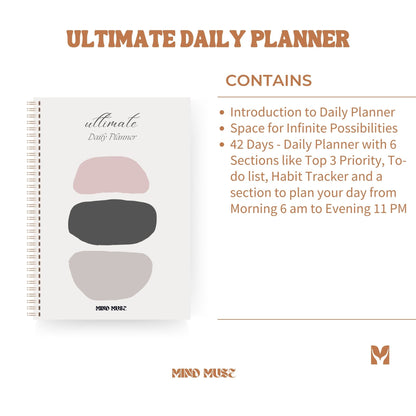 The Ultimate Daily Planner 📅 - Organize Your Day with Purpose & Precision - Balance