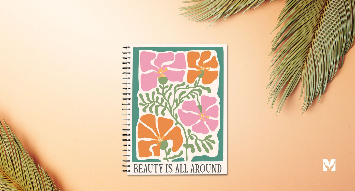 Boho Bloom Notebook Collection