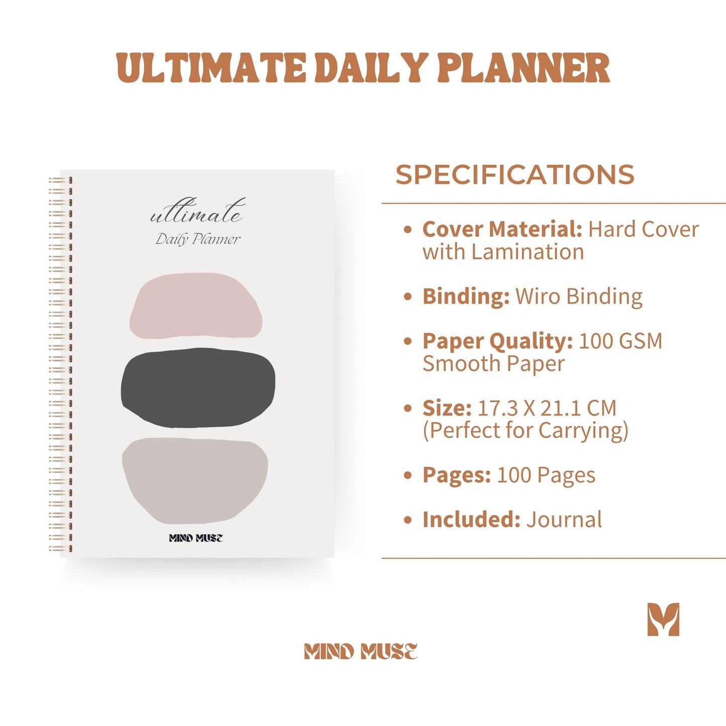 The Ultimate Daily Planner 📅 - Organize Your Day with Purpose & Precision - Balance