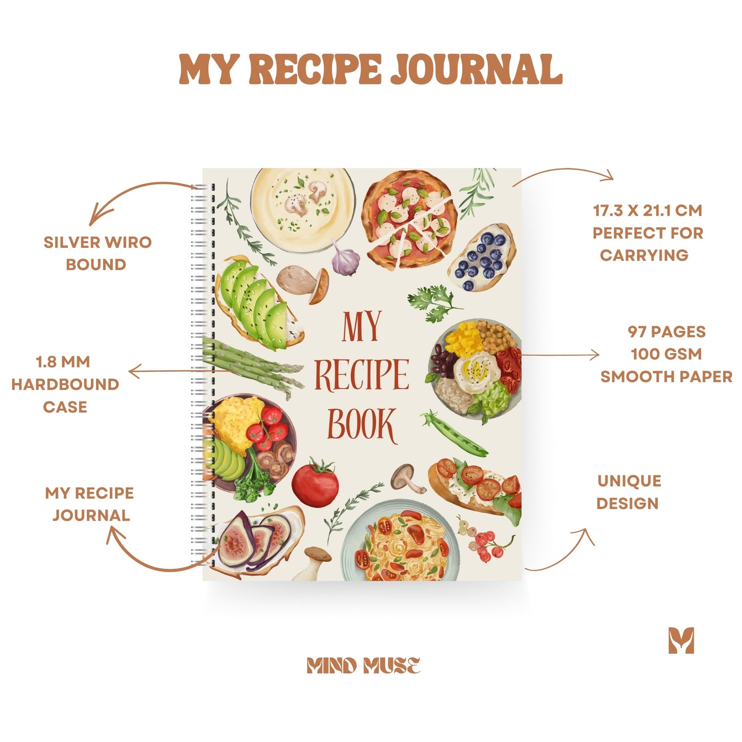 My Recipe Journal 📖 - Your Personal Culinary Companion for Organized Cooking