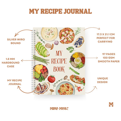 My Recipe Journal 📖 - Your Personal Culinary Companion for Organized Cooking