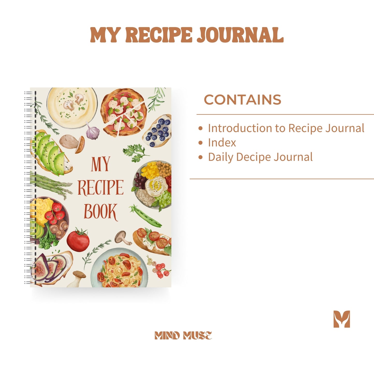 My Recipe Journal 📖 - Your Personal Culinary Companion for Organized Cooking