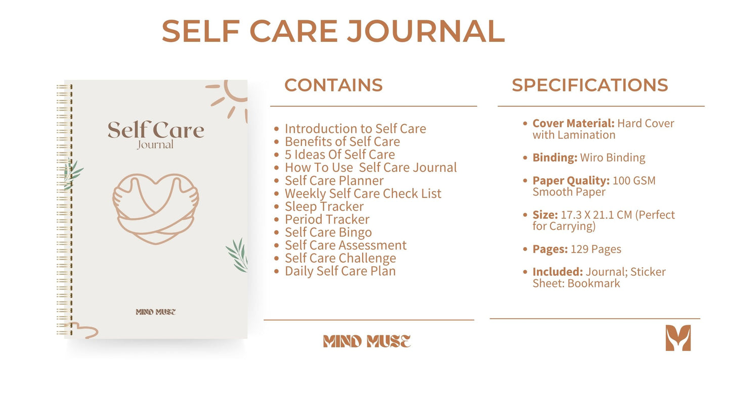 Radiant Self-Care: Mind Muse Journal - Nourish Your Mind, Body, and Soul for a Balanced lifeform