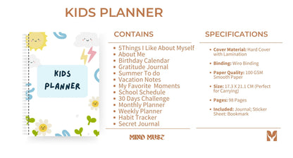 Young Explorers: A Kids Planner for Growing Minds