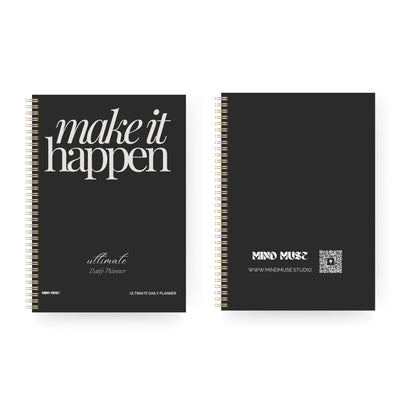 The Ultimate Daily Planner 📅 - Organize Your Day with Purpose & Precision - Make It Happen